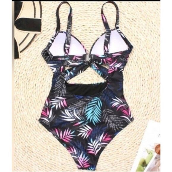 Tropical monokini one piece sz XXL - Picture 3 of 4